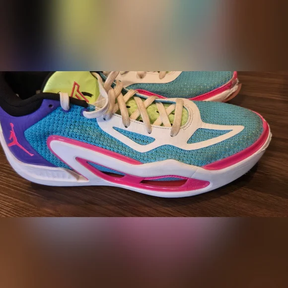 Nike Air Jordan Tatum 1 Low Wave Runner FV0169-400 Multicolor Mens Size 9 - Picture 2 of 8